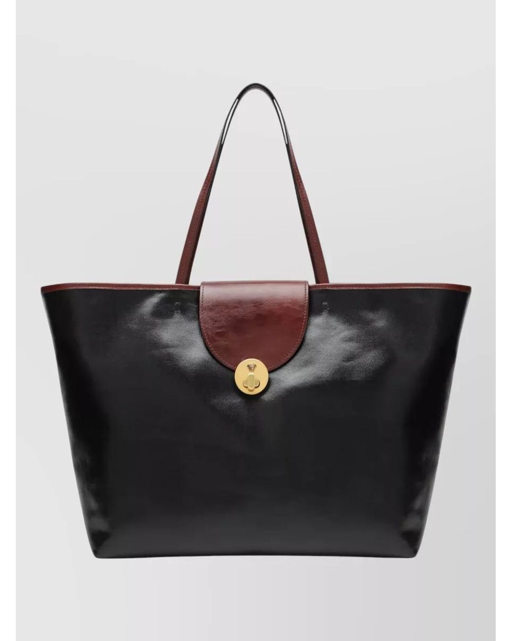 Versace Black Cotton Tote Bag