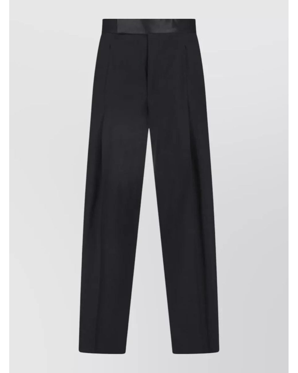 Giorgio Armani Blue Virgin Wool Single Breasted Suit for men