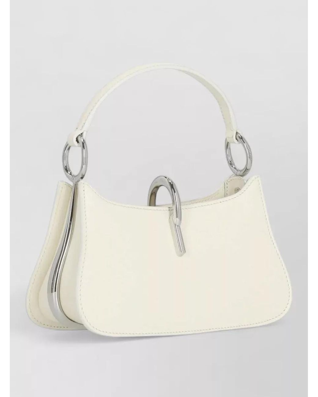 Rabanne Natural Hand Leather Shoulder Bag