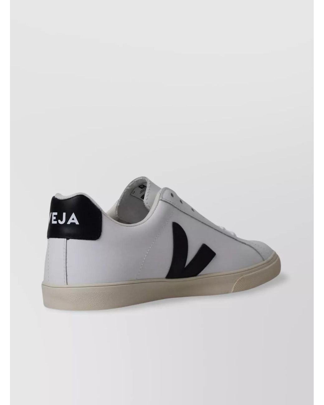 Veja Metallic Leather Low-Top Sneakers for men
