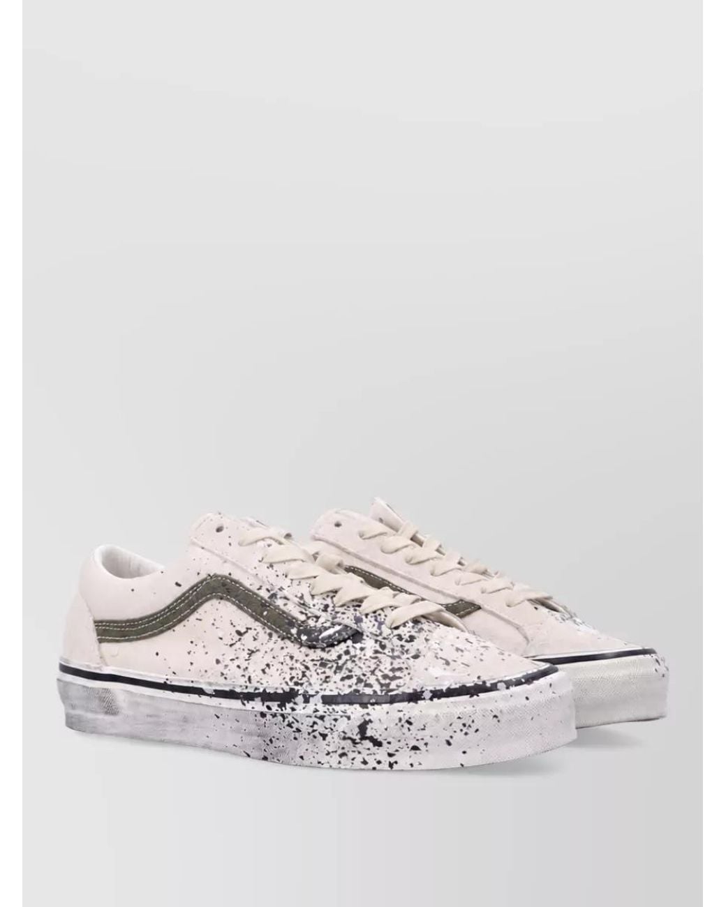Vans Multicolor Paint-Effect Low-Top Sneakers