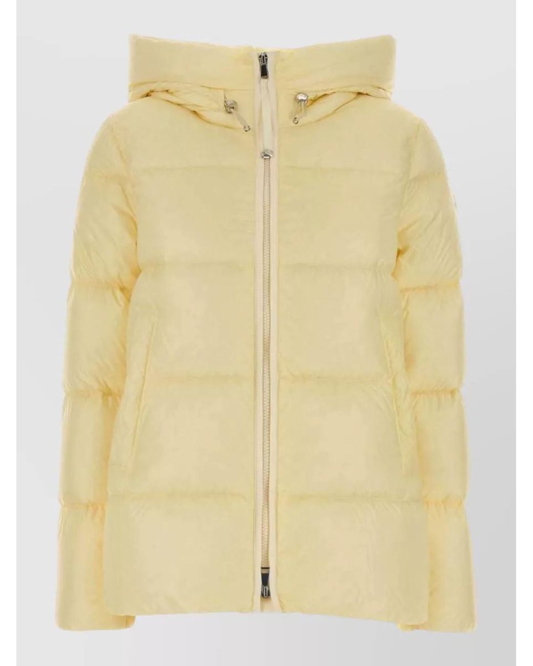 Moncler Yellow Down Puffer Jacket