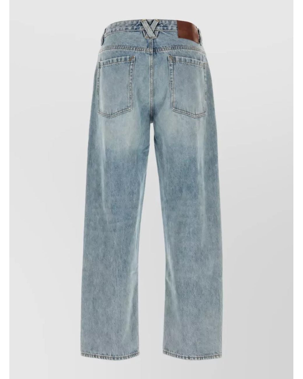 Entire studios Blue Denim Straight-Leg Jeans for men
