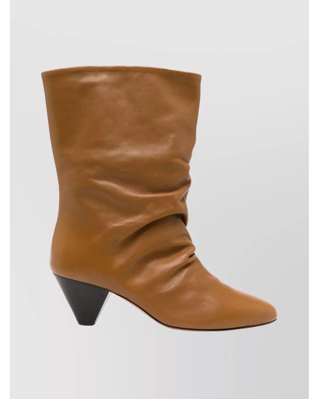 Isabel Marant Brown Leather Ankle Boots