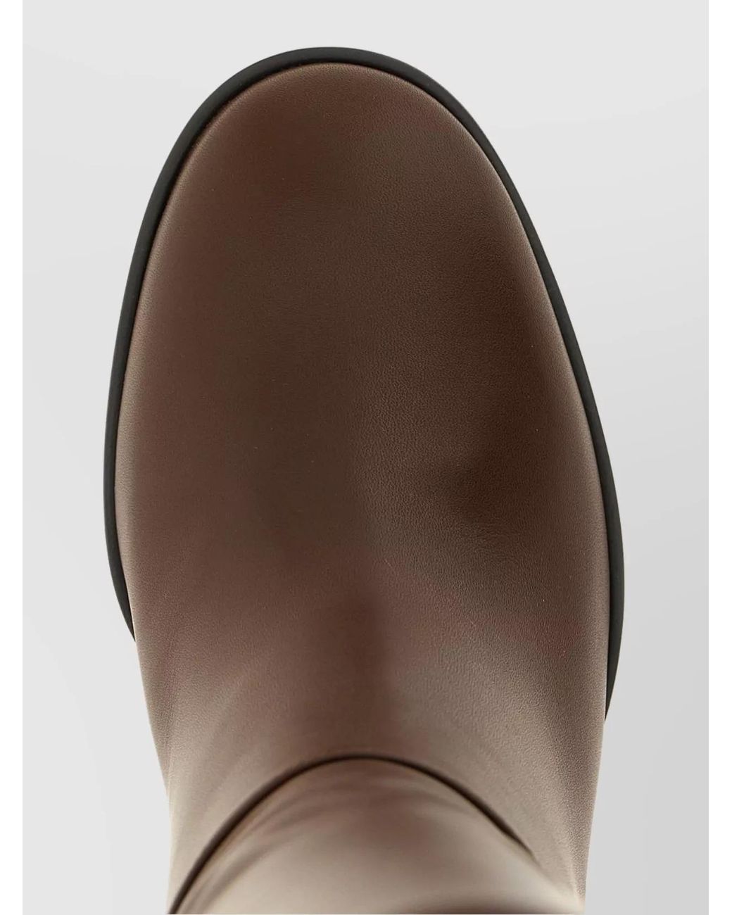Gianvito Rossi Brown Leather Santiago Boots