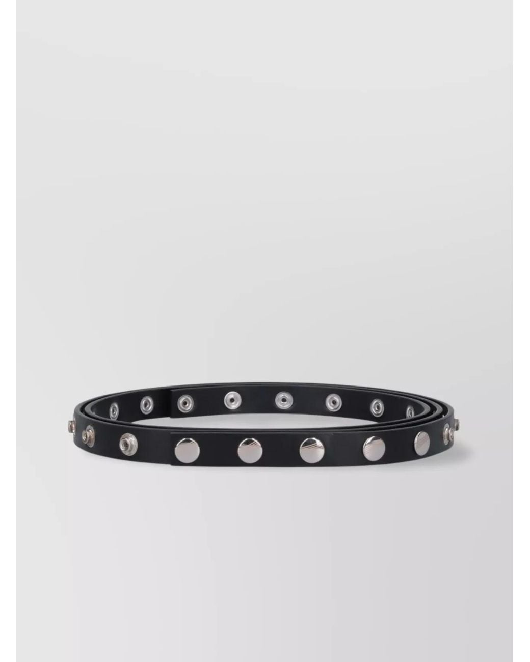 The Attico Multicolor Leather Belt