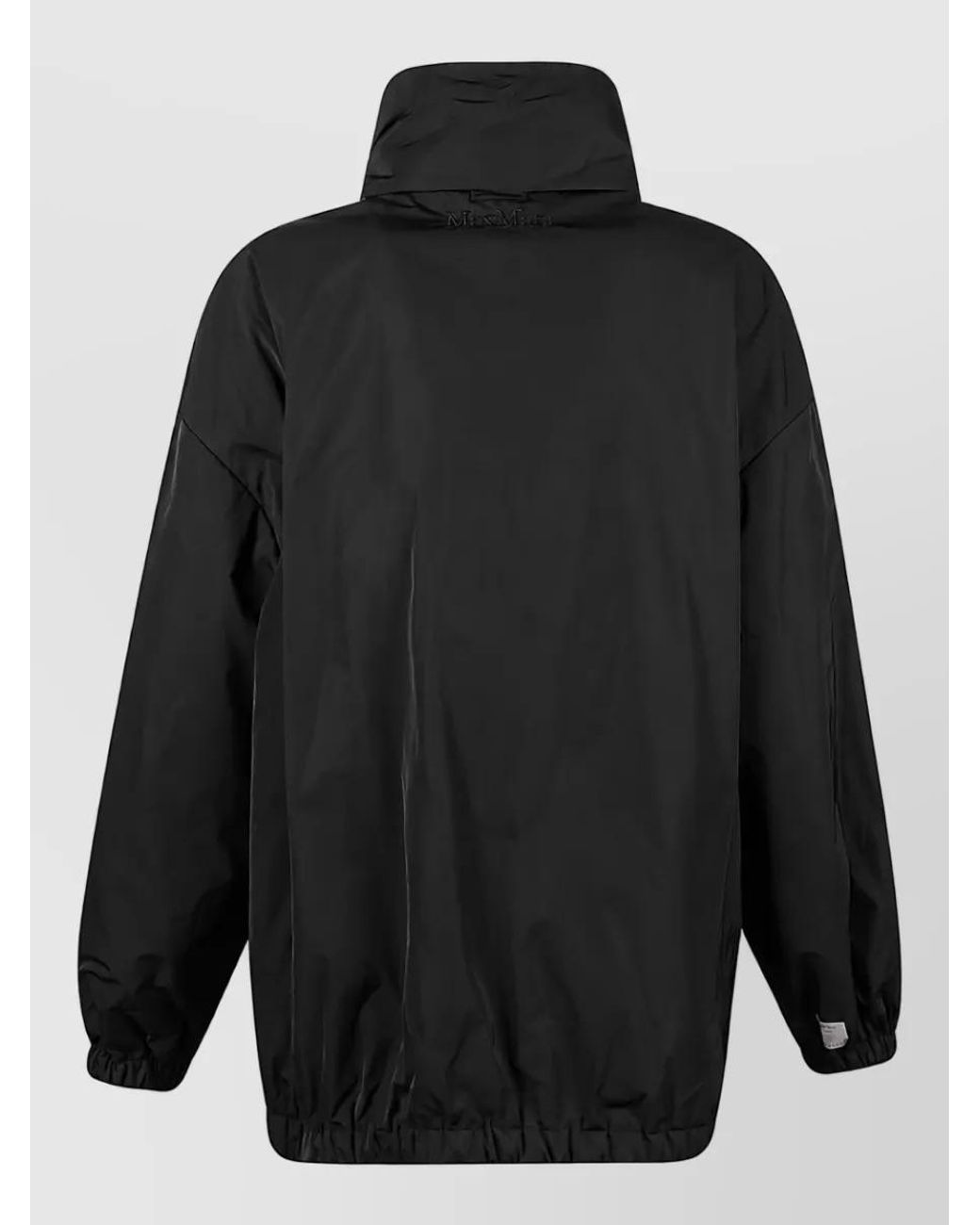 Max Mara Black Bomber Jacket