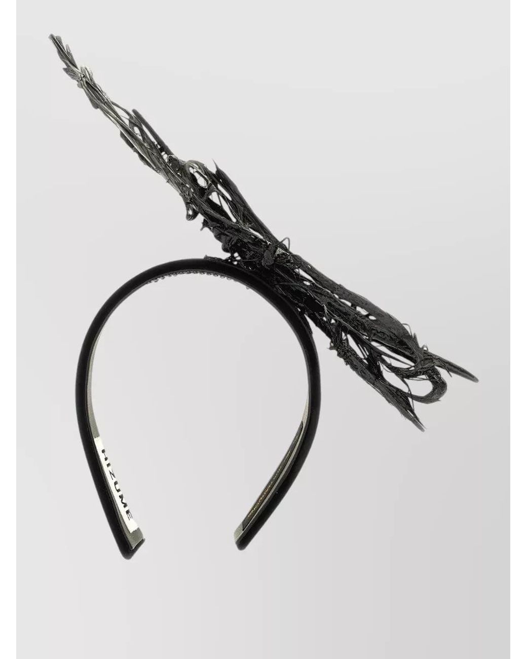 Comme des Garçons Black Rayon Sculptural Headband