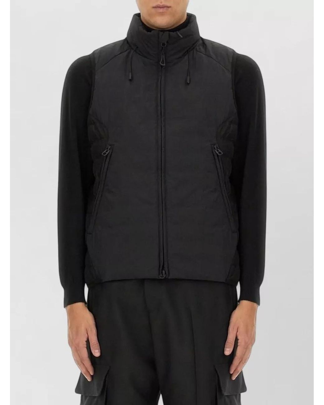 JG1 Black Nylon Vest for men