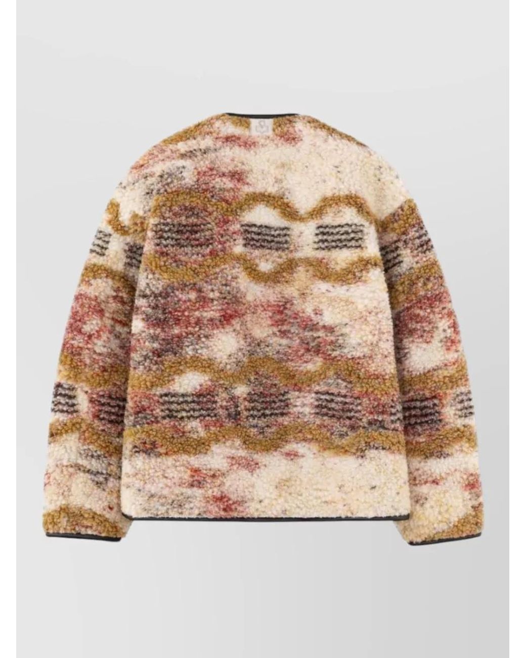 Isabel Marant Natural Faux Shearling Jacket