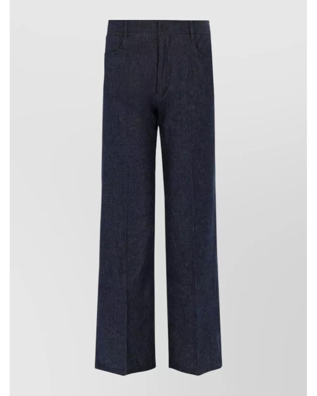 Max Mara Blue Denim Straight-Leg Jeans