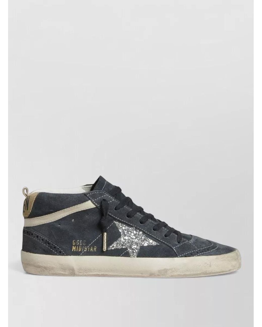 Golden Goose Deluxe Brand Brown Leather High-Top Sneakers