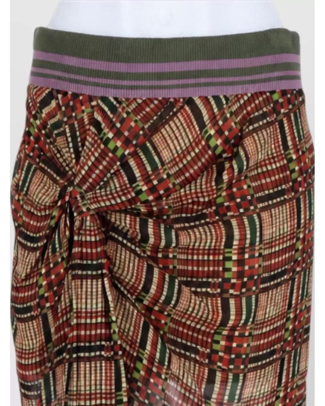 Dries Van Noten Brown Wrap Skirt