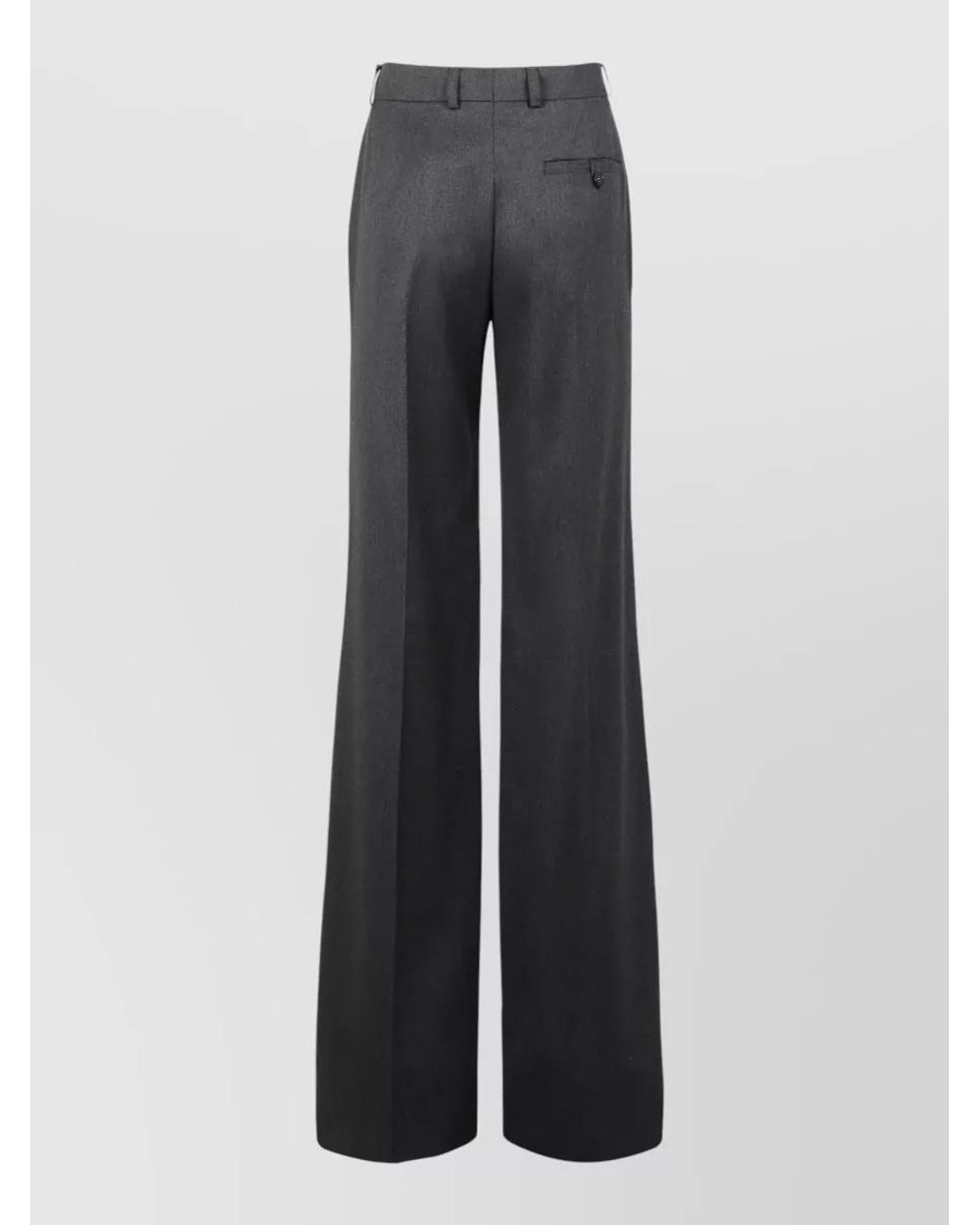 Stella McCartney Gray Wool Flared Trousers