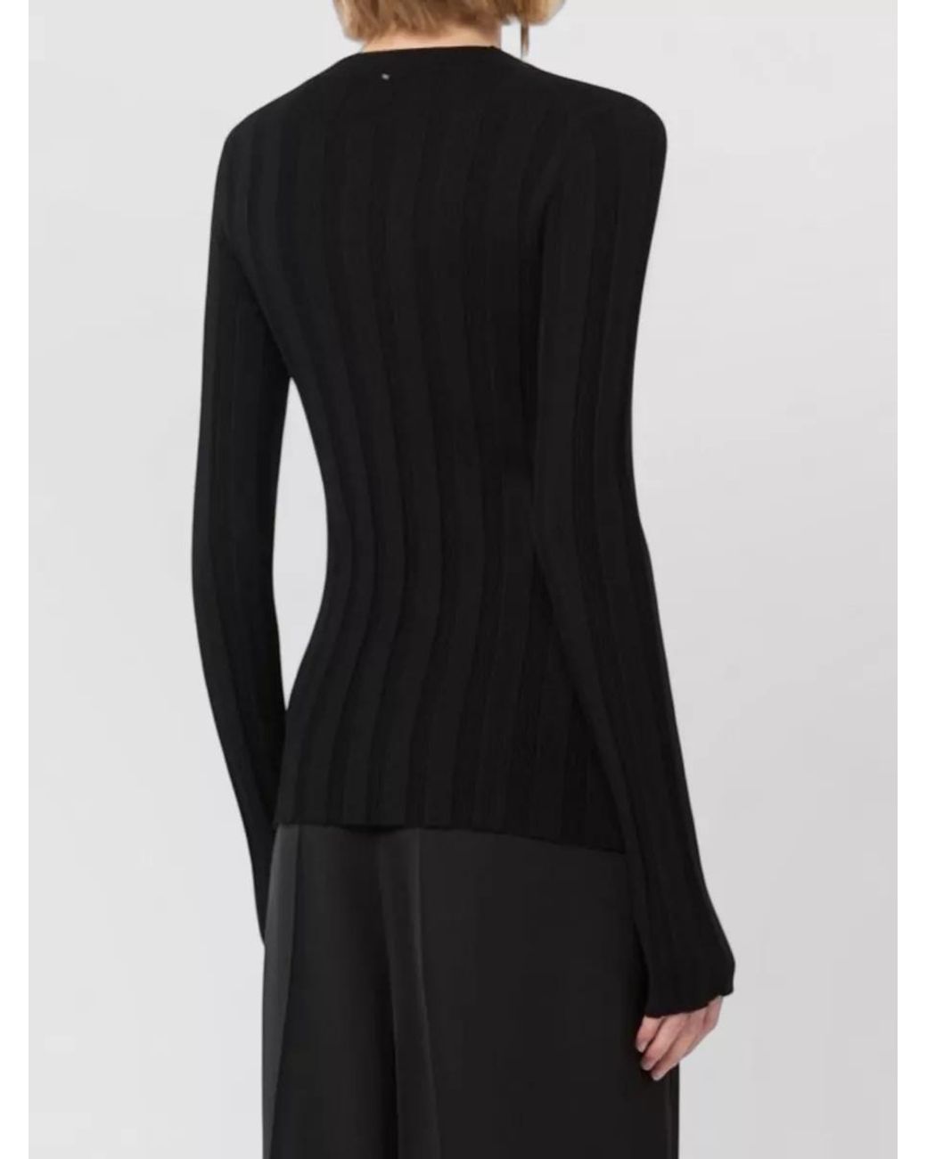 Sportmax Black Wool Cardigan