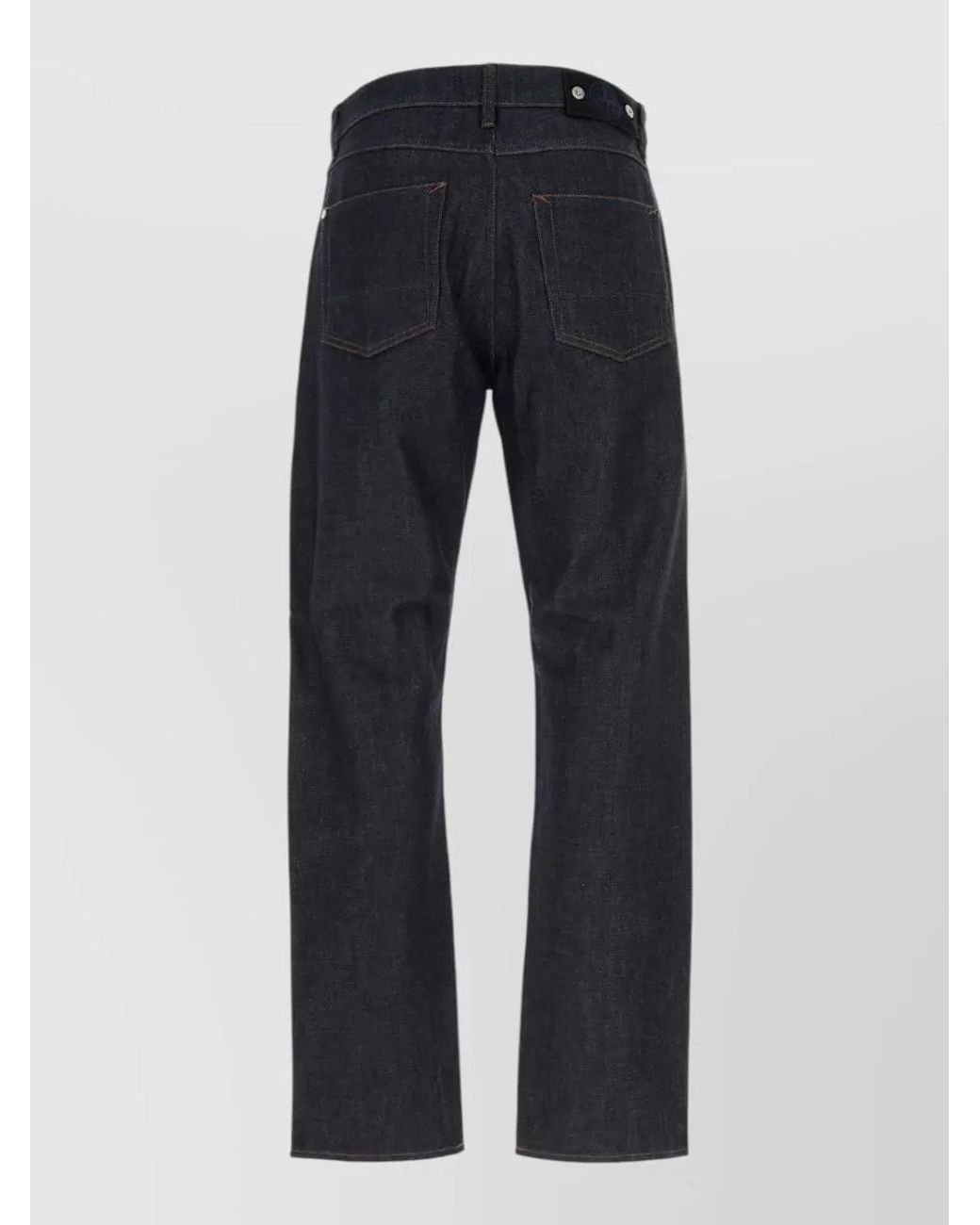 Stone Island Blue Denim Straight-Leg Jeans for men