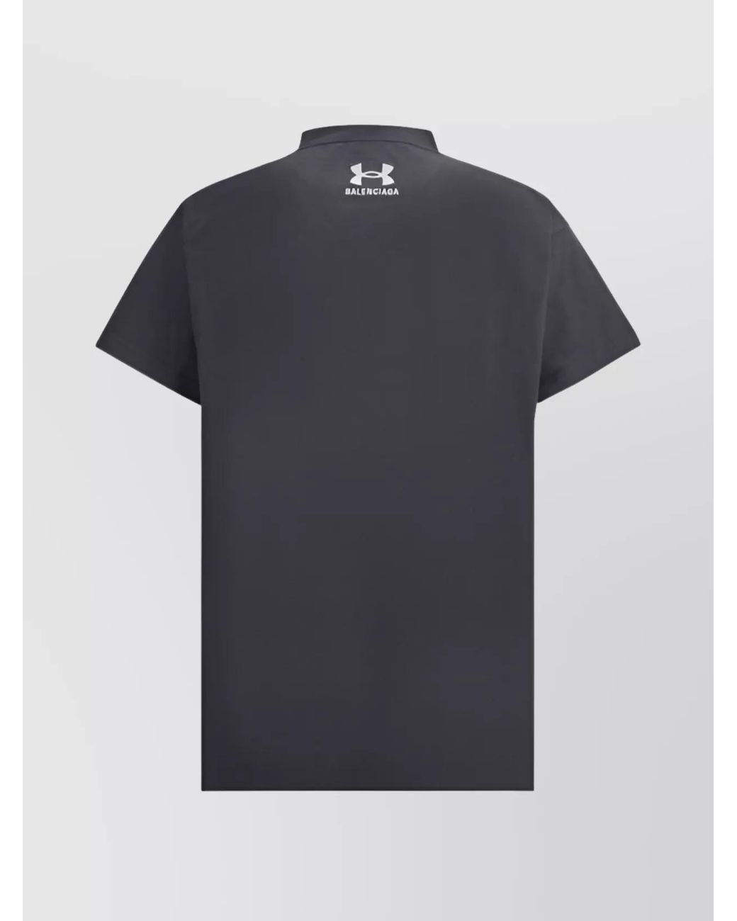 Balenciaga Black Cotton Oversized Short-Sleeve T-Shirt for men