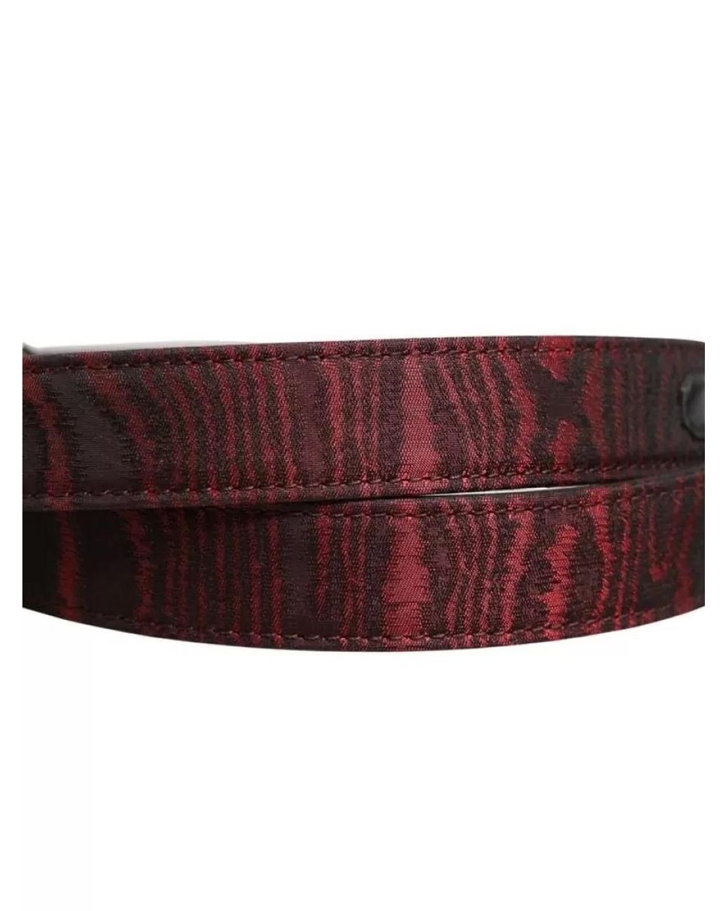 Dolce & Gabbana White Jacquard Belt for men
