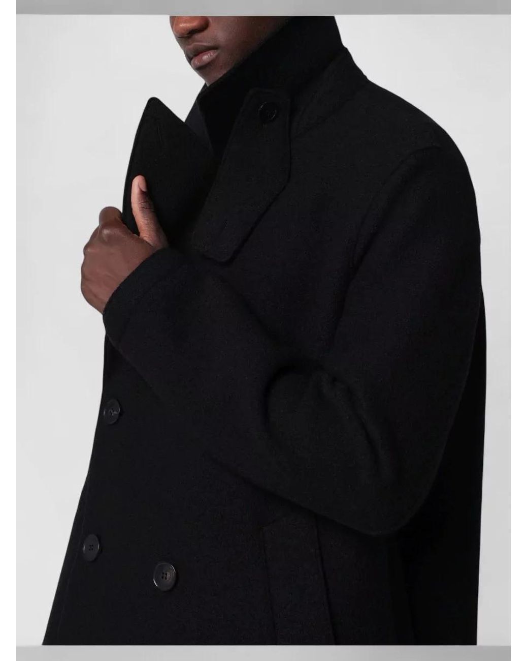 Harris Wharf London Black Jacket for men