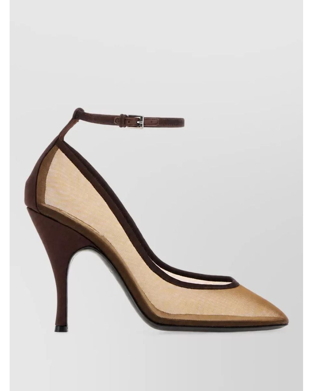 Alaïa White Mesh Pumps
