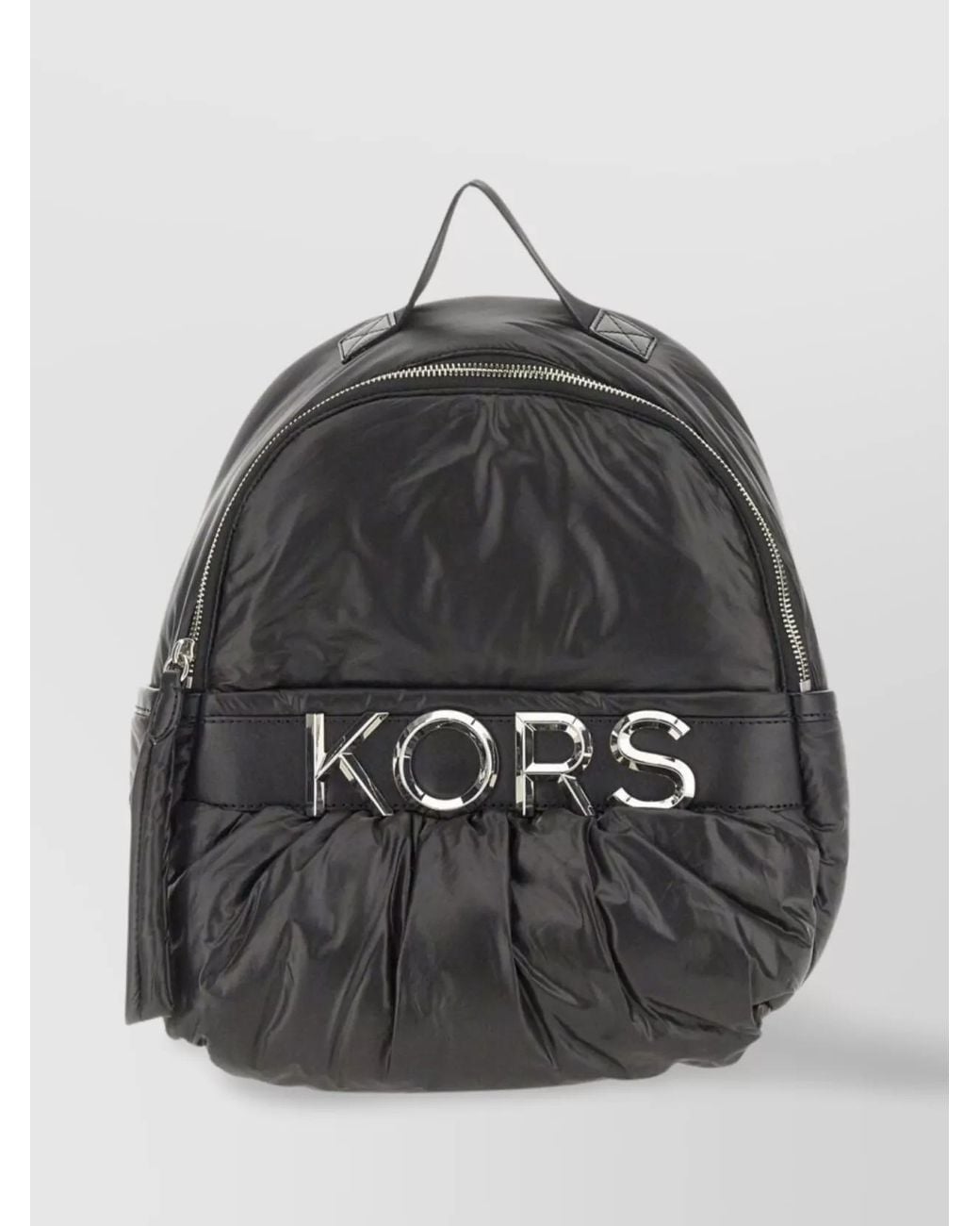 Michael Kors Gray Leonie Recycled Polyester Backpack