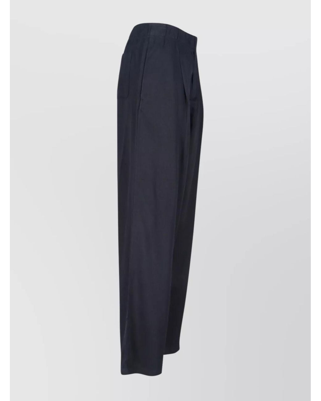 Our Legacy Blue Wide-Leg Trousers