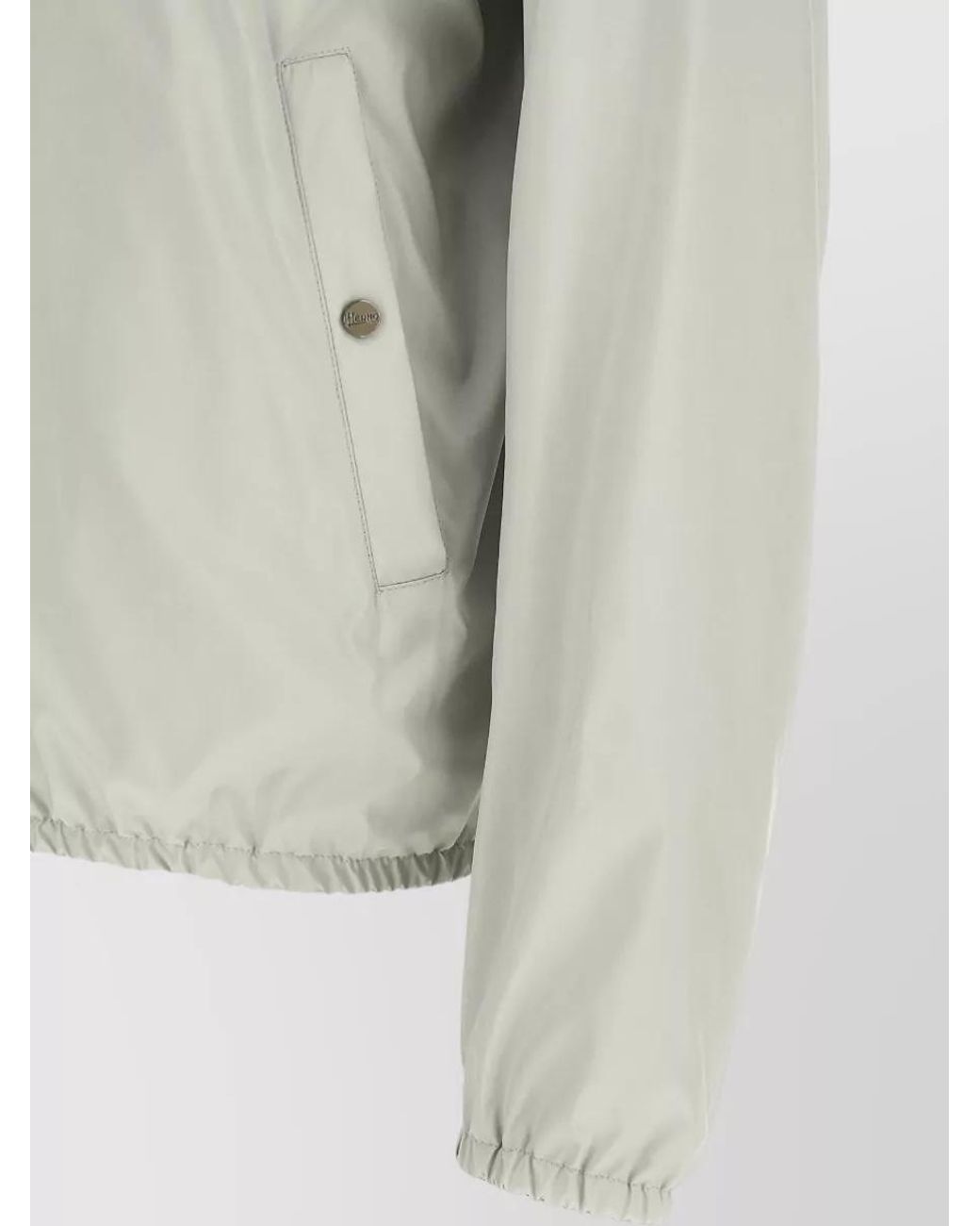 Herno Gray Reversible Bomber Jacket for men