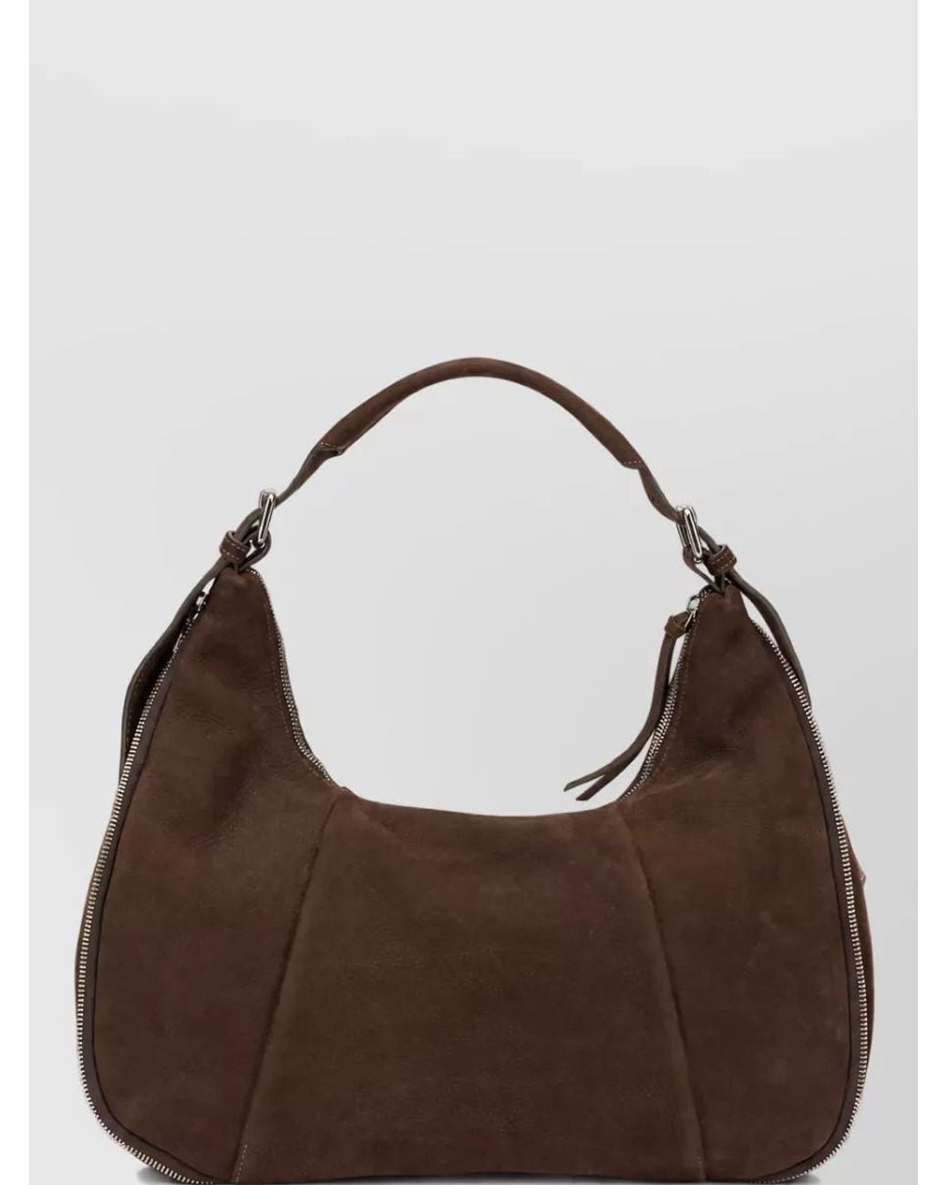 Officine Creative Brown Leather Large Tote Bag