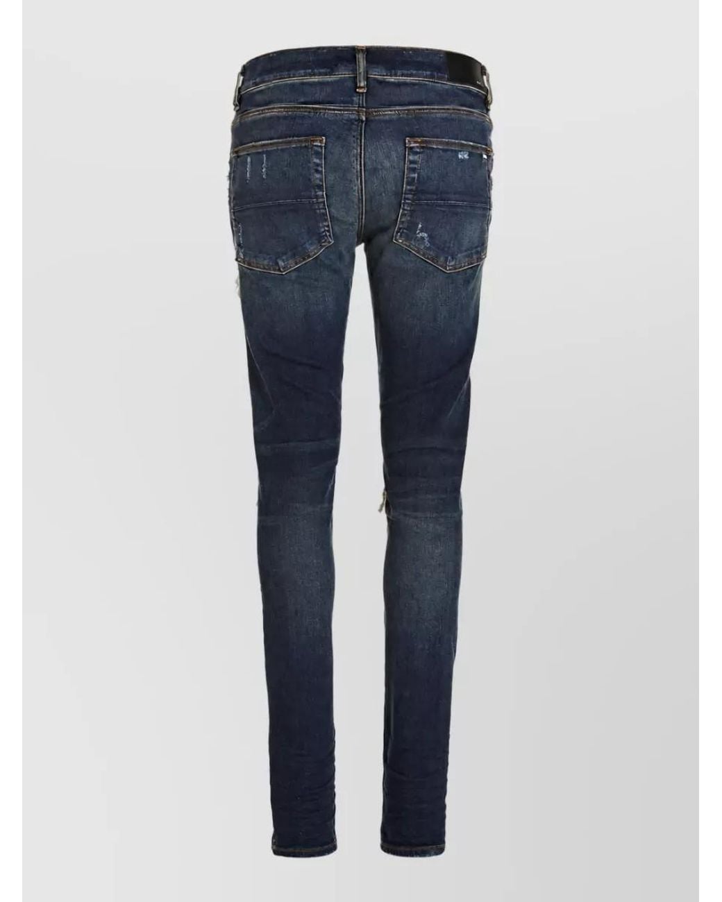 Amiri Blue Denim Mx1 Skinny Jeans for men