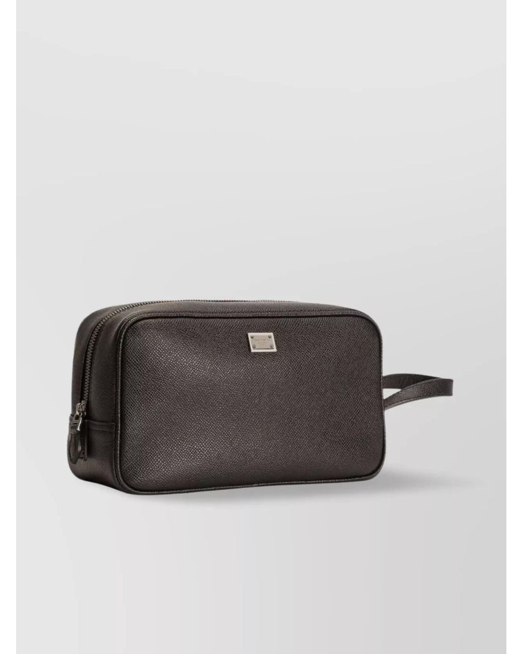Dolce & Gabbana Multicolor Calf Leather Toiletry Bag for men