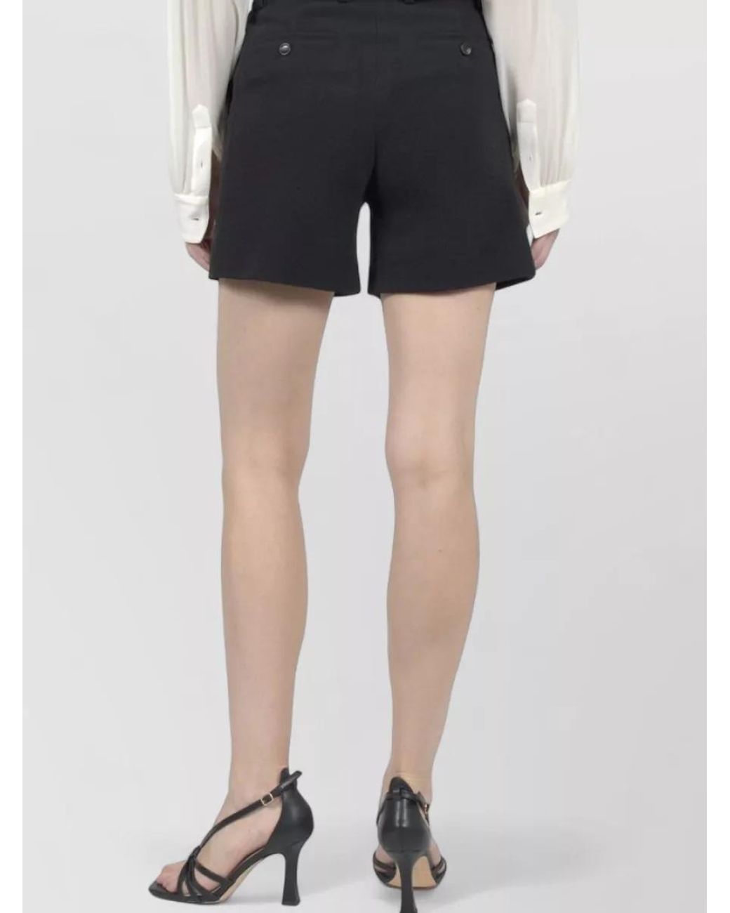 Gucci Black Wool Tailored Trousers