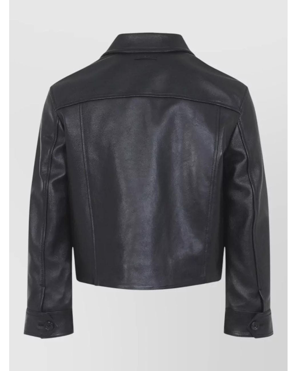 Marni Black Two Tone Leather Jacket