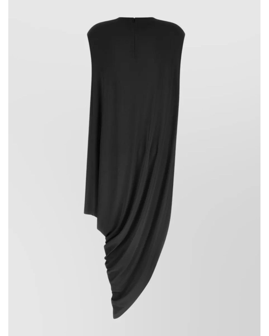 Tom Ford Black Draped Asymmetric Top