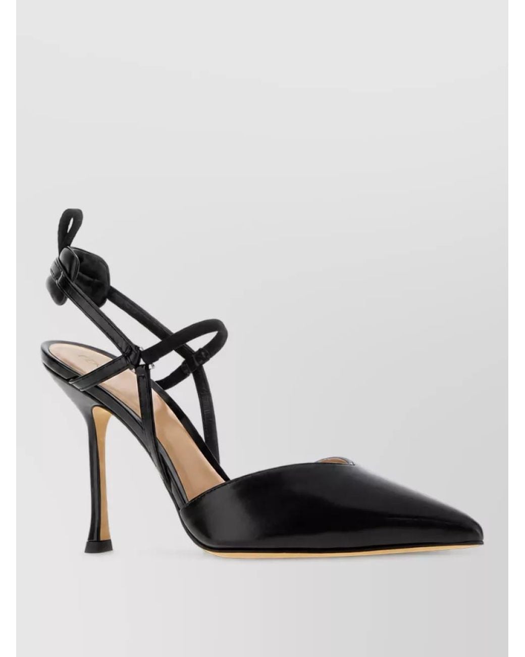 Fendi Black Leather Pumps