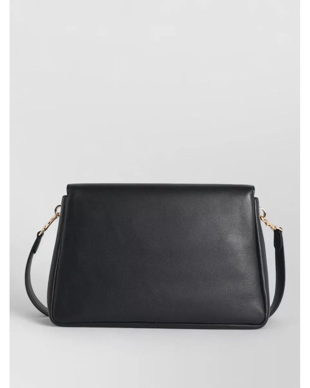 Tory Burch Gray Leather Shoulder Bag