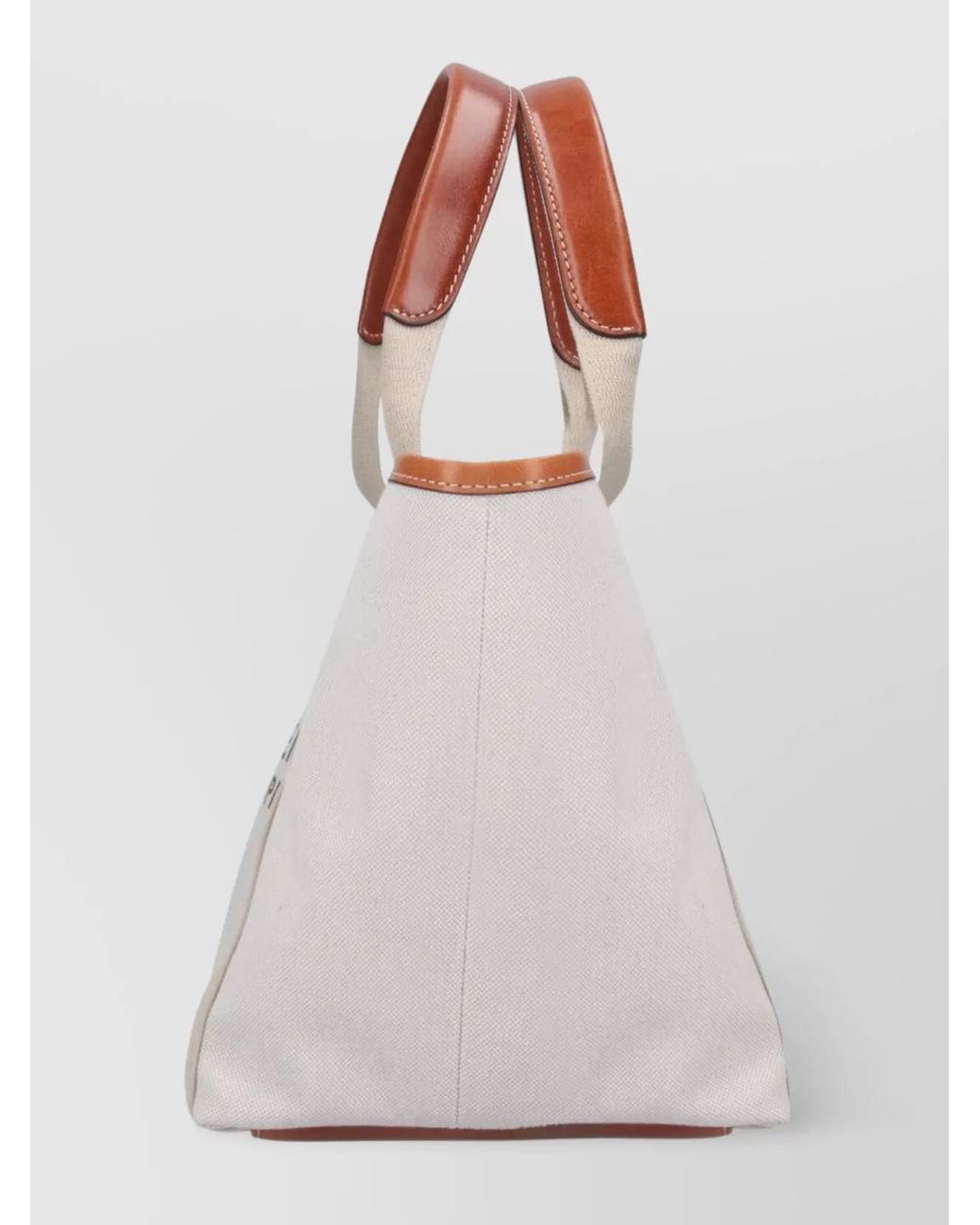 Balenciaga Natural Shopping Small Leather Tote Bag