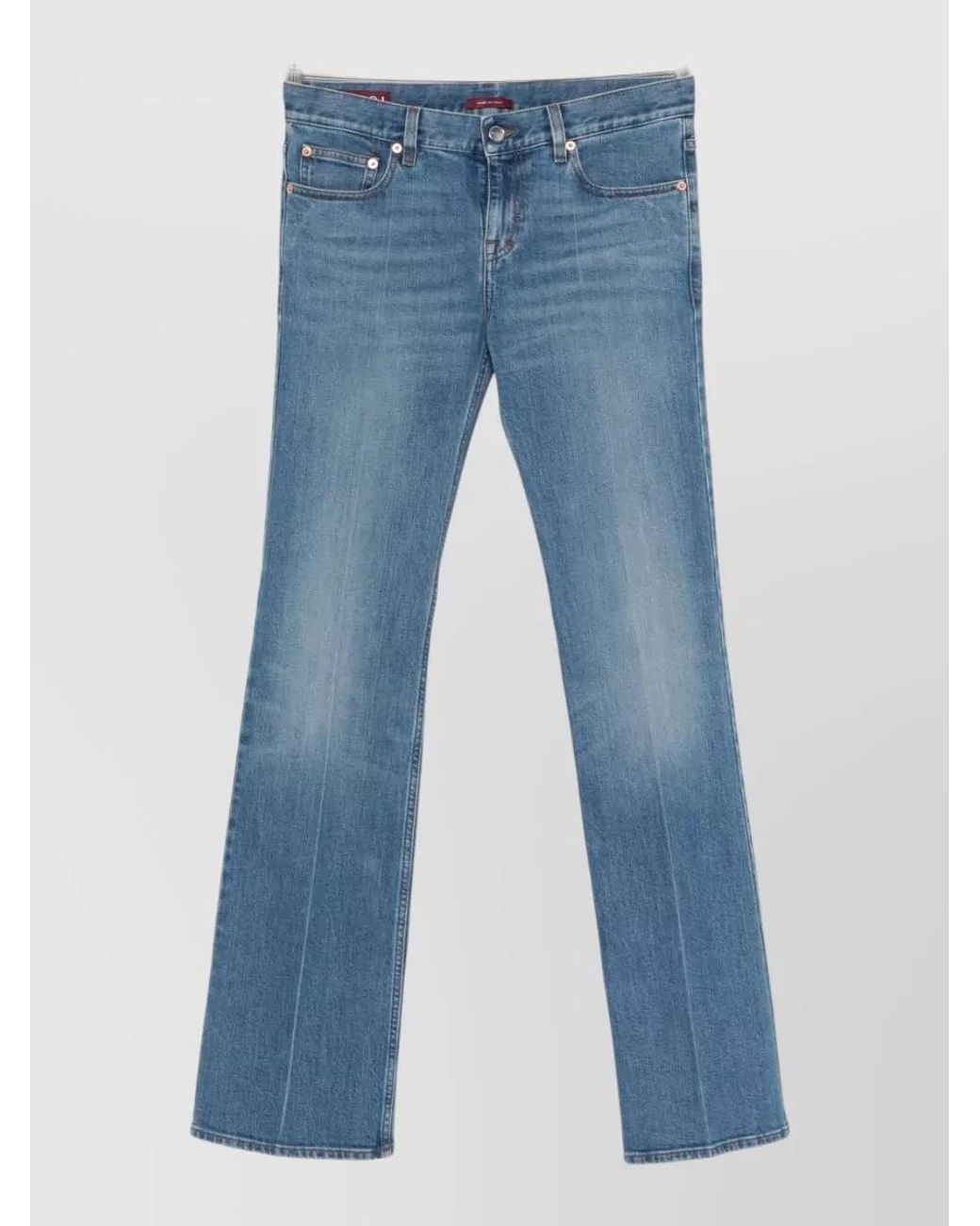 Gucci Blue Denim Flared Jeans