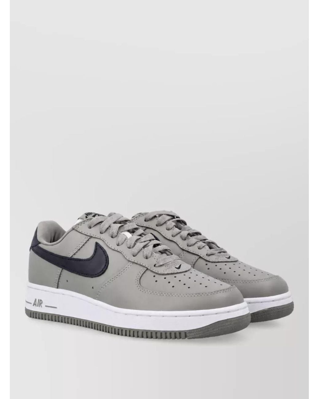 Nike Metallic Leather Low-Top Lace-Up Sneakers