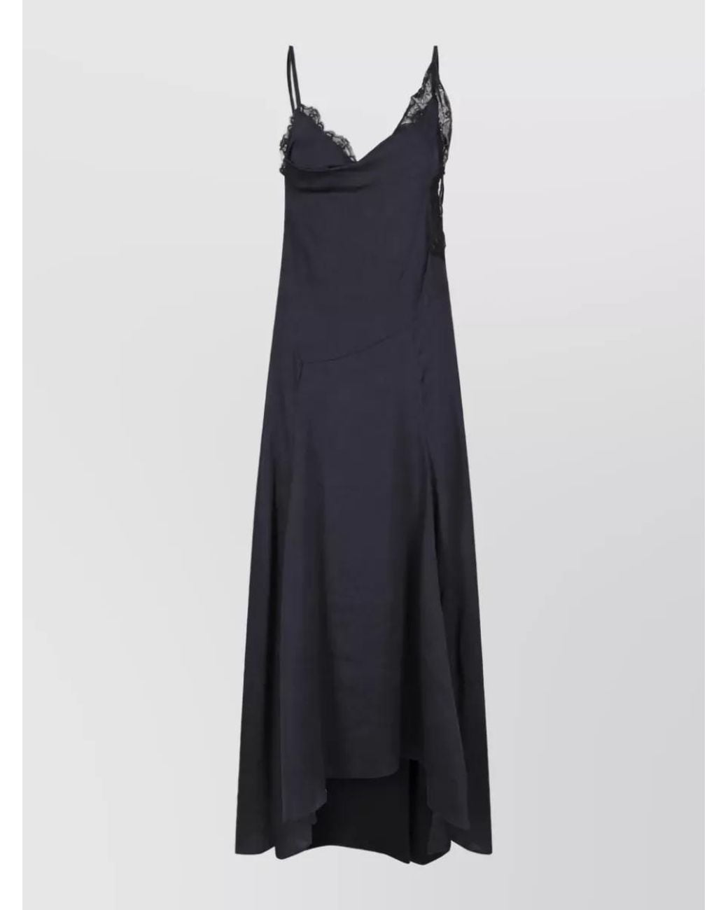 Isabel Marant Blue Silk Knee-Length Nightdress