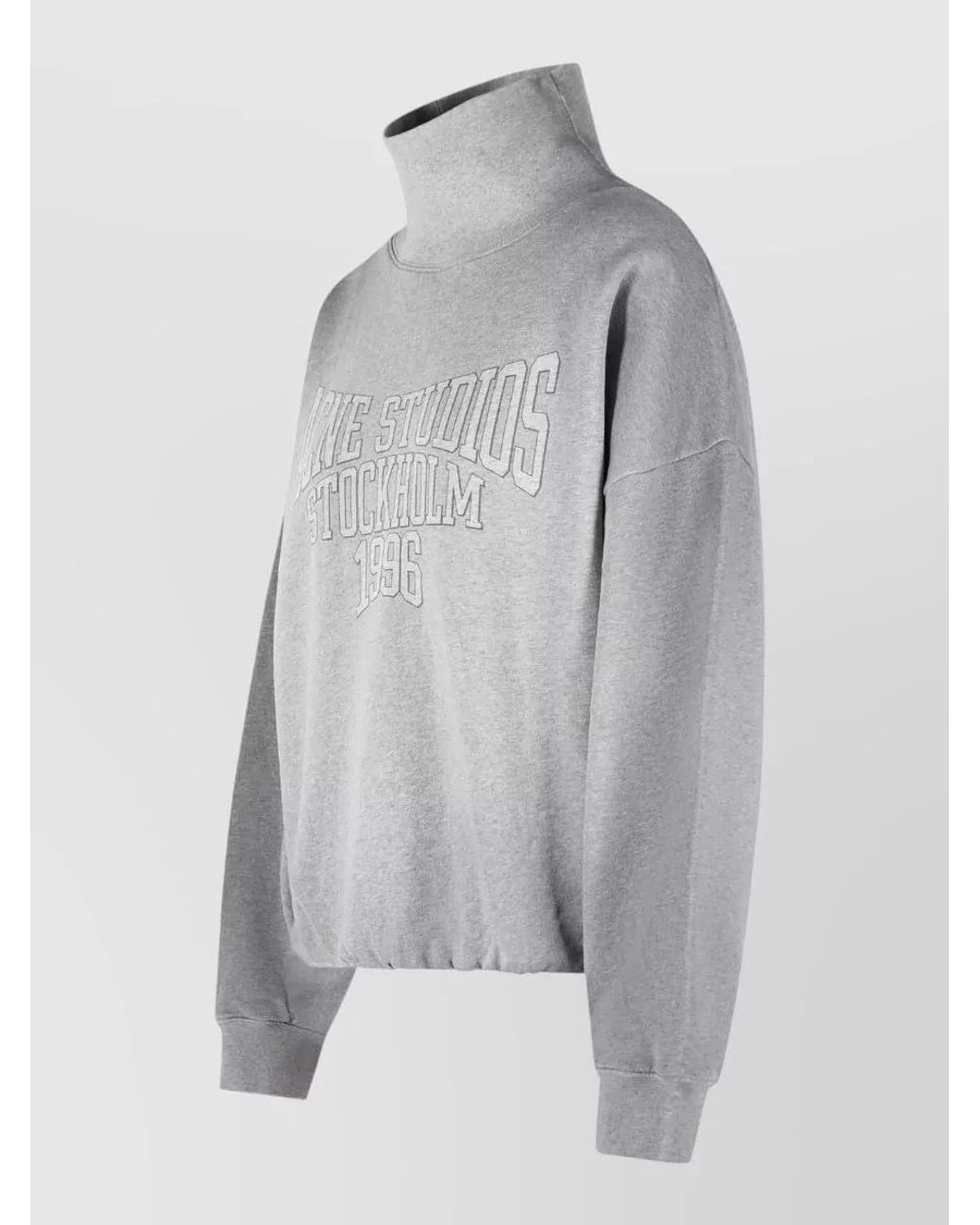 Acne Gray Cotton Sweatshirt