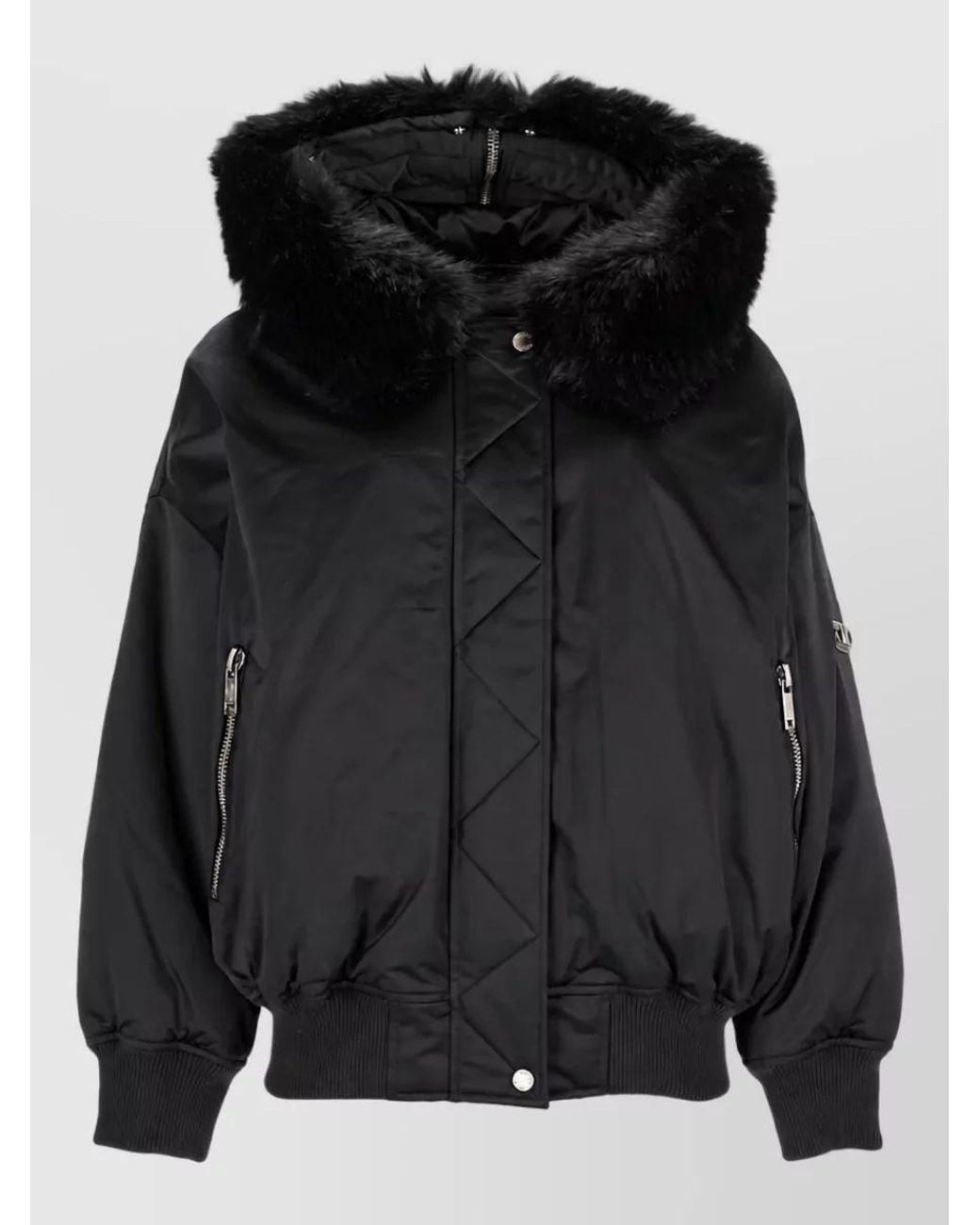 Michael Kors Black Oversized Coat