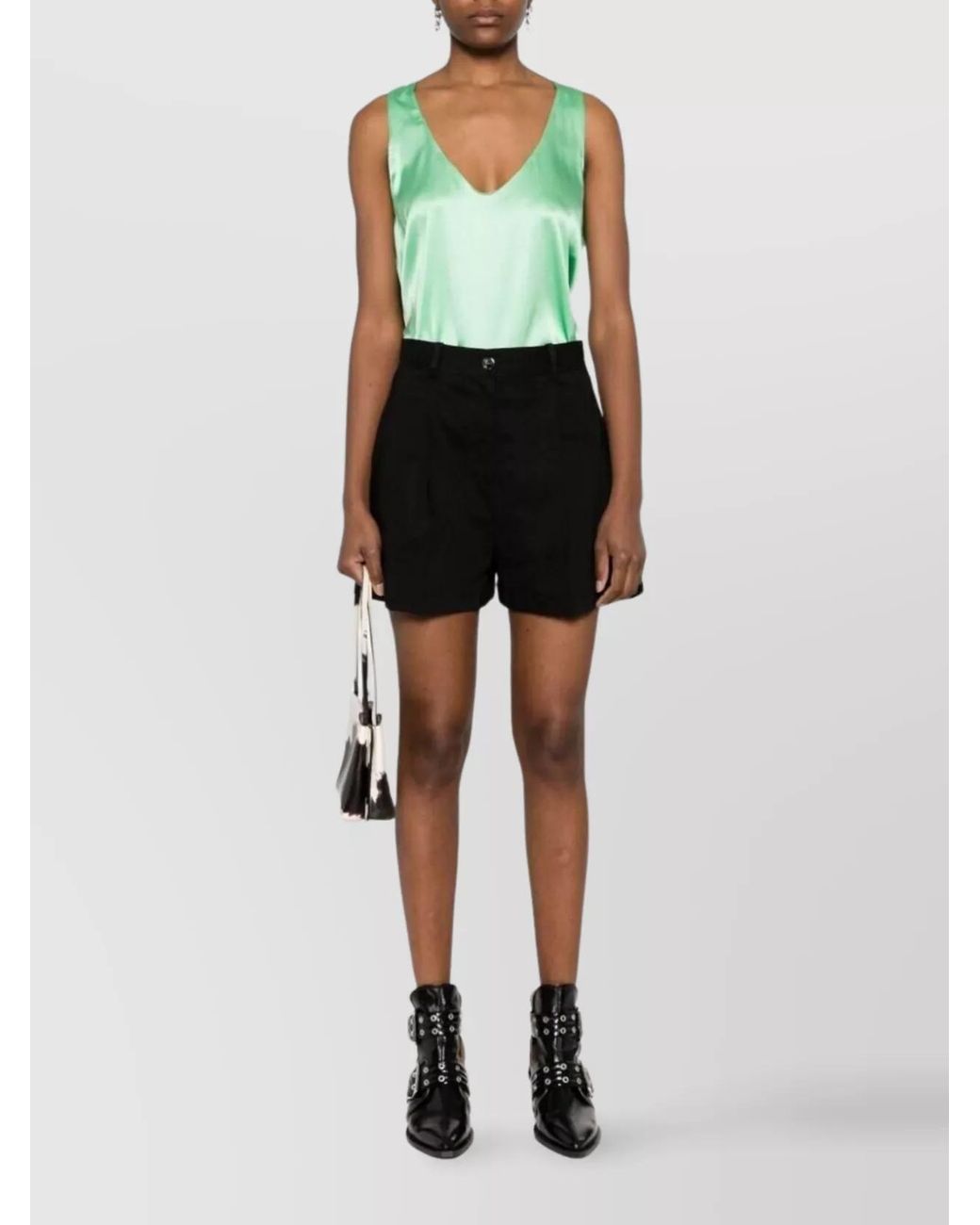 Pinko Green Tank Top