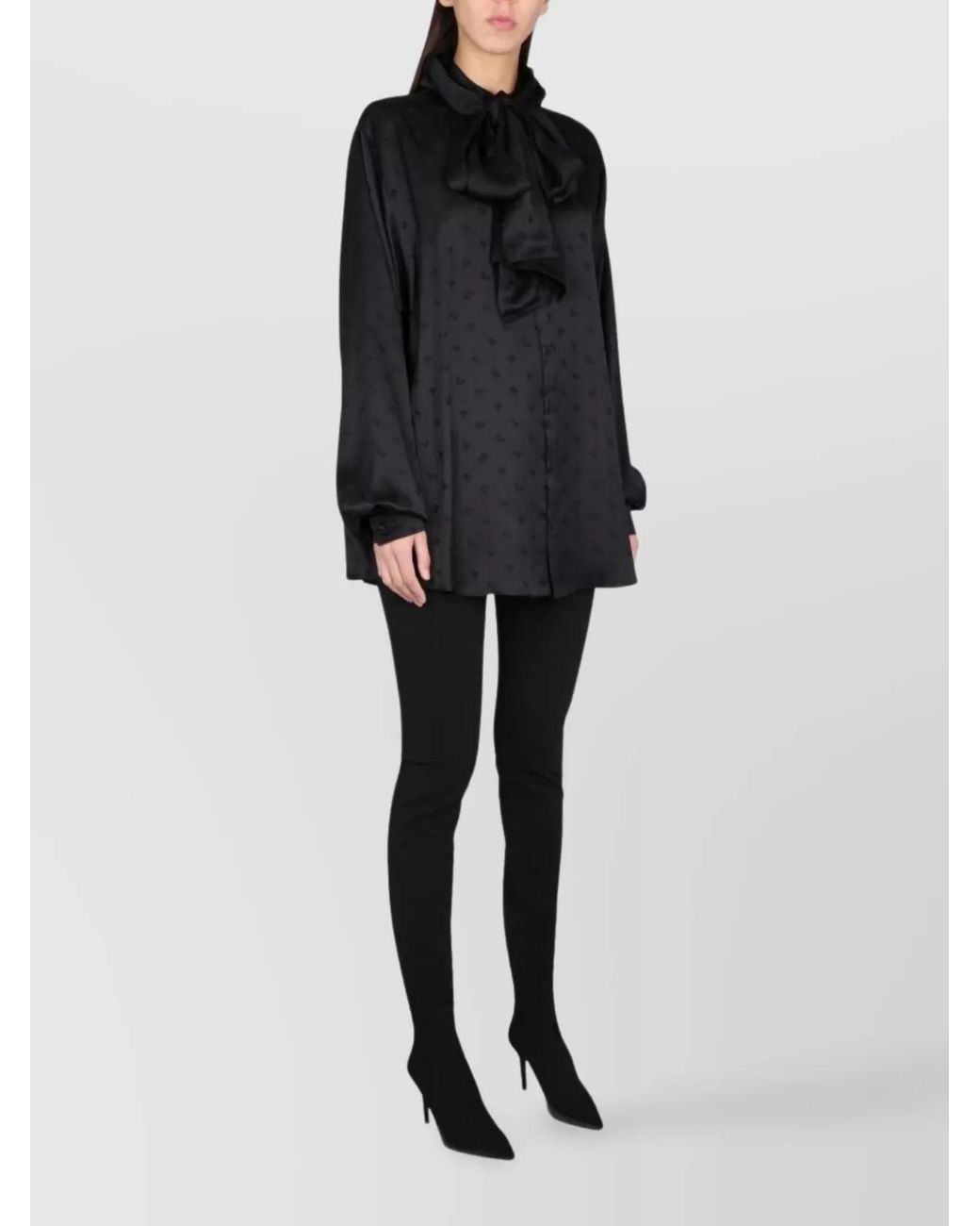 Balenciaga Black Skinny Trousers