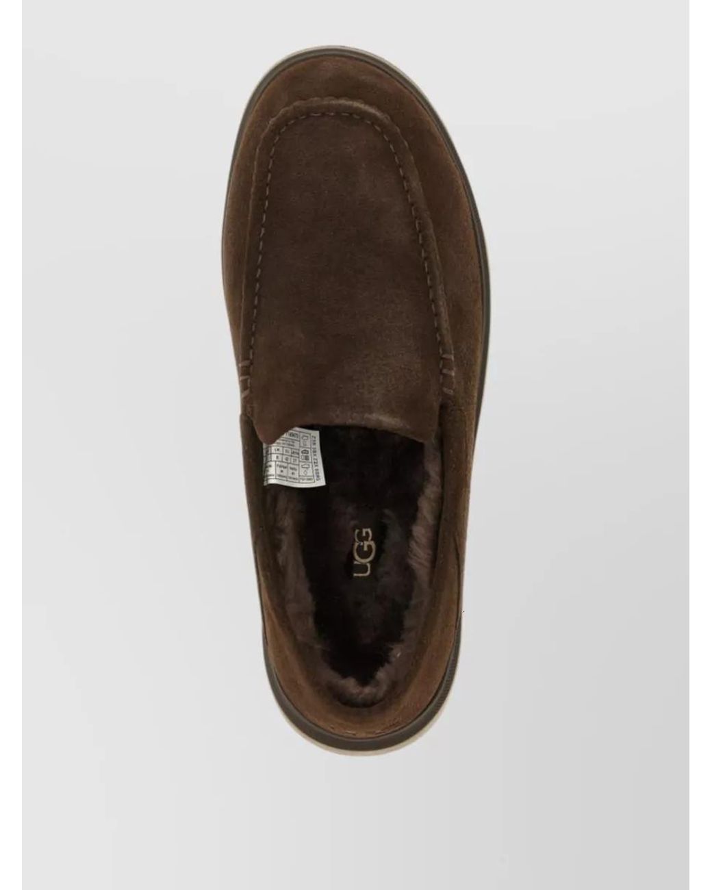 Ugg Brown Leather Slippers for men