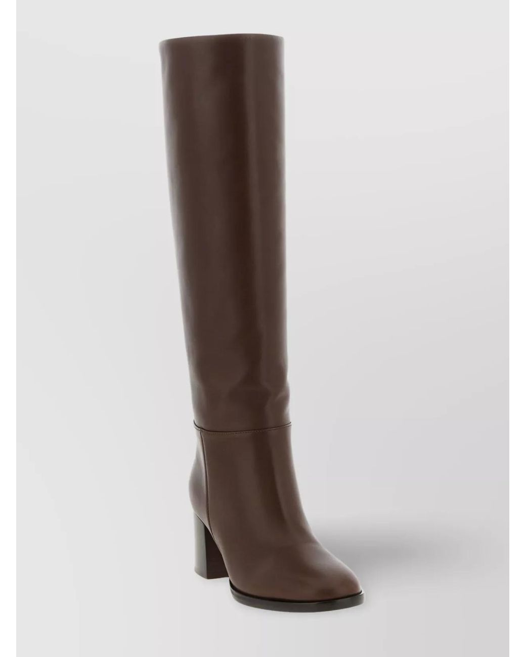 Gianvito Rossi Brown Leather Santiago Boots