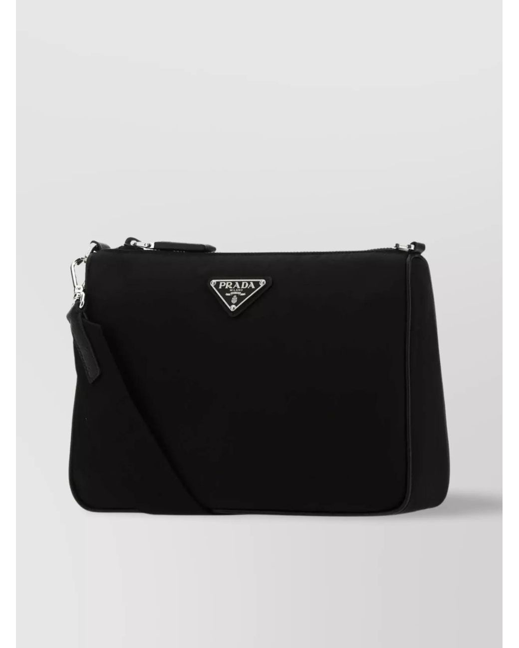 Prada Black Recycled Polyamide Crossbody Bag for men