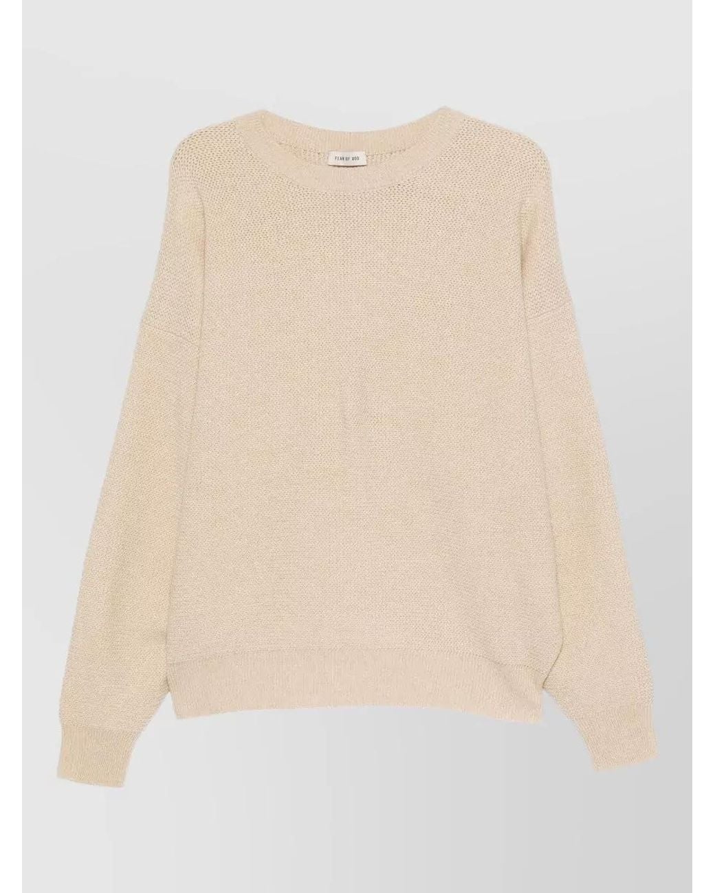 Fear Of God Natural Wool Jumper for men