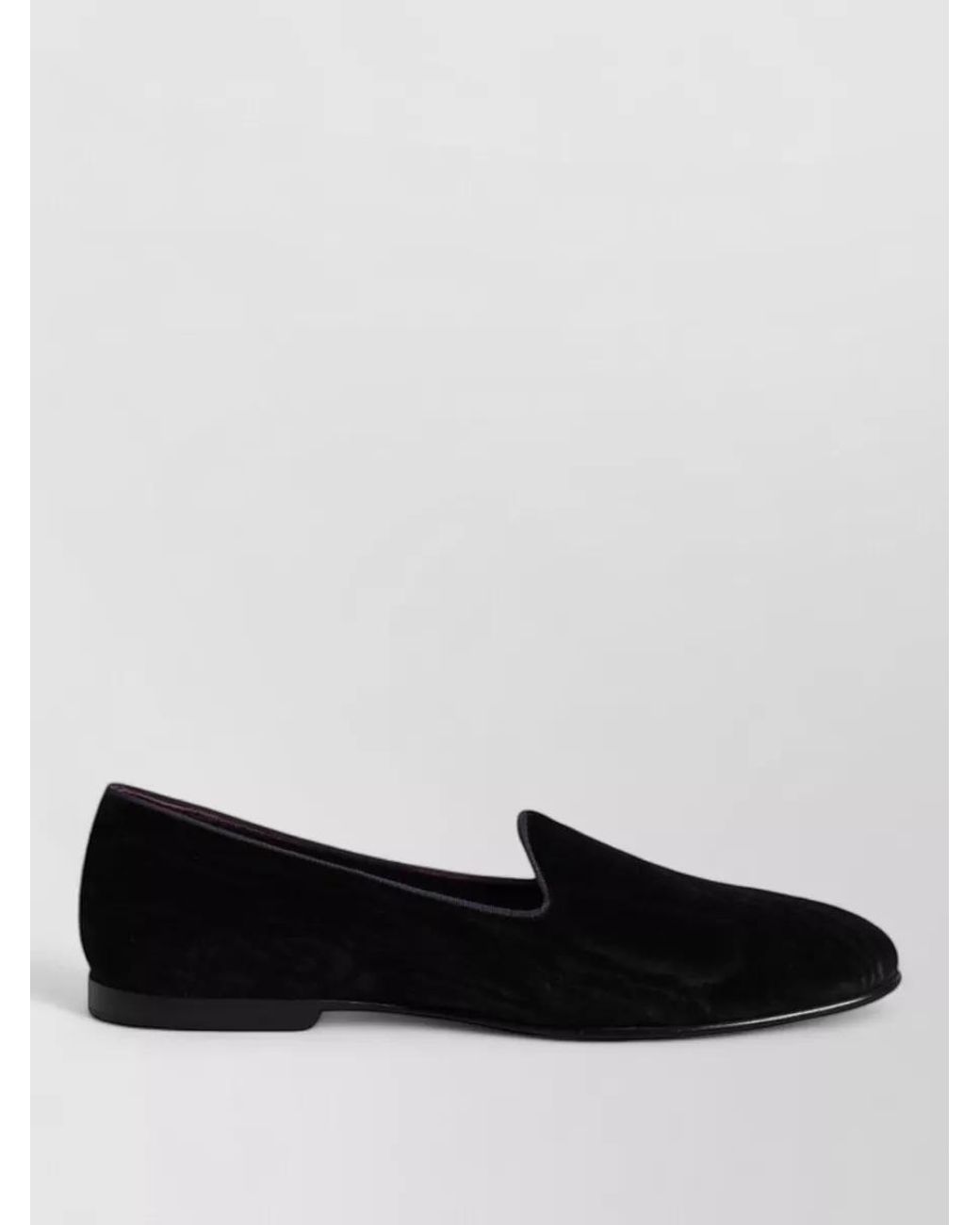 Dolce & Gabbana White Velvet Crown Embroidered Slippers for men
