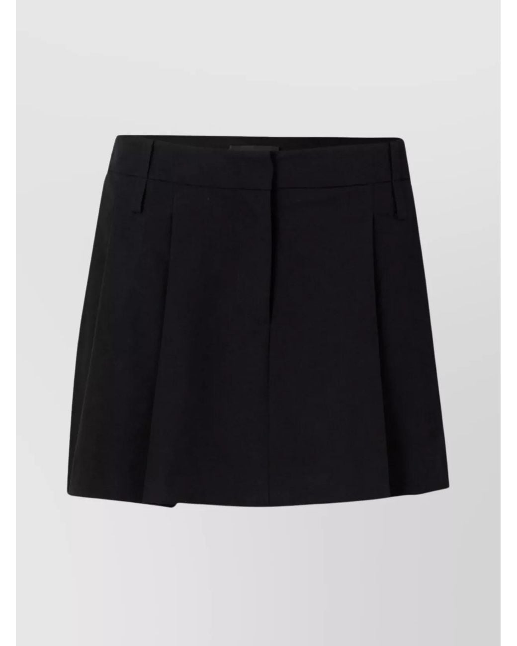 Pinko Black Pleated Skirt