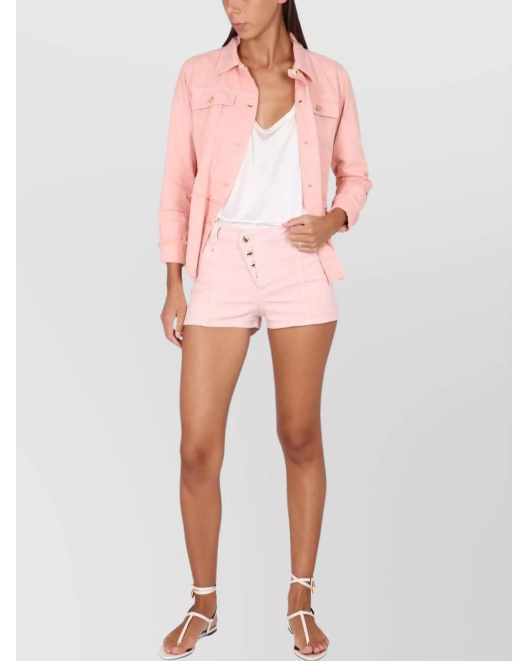 Tom Ford White Short Shorts